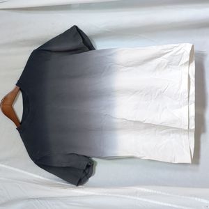 Blue tie dye/ ombre shirt